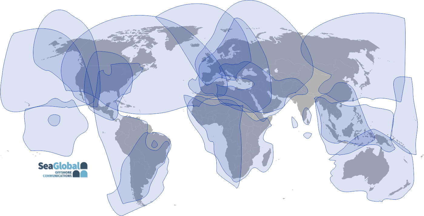 YachtKu Global shared plan coverage